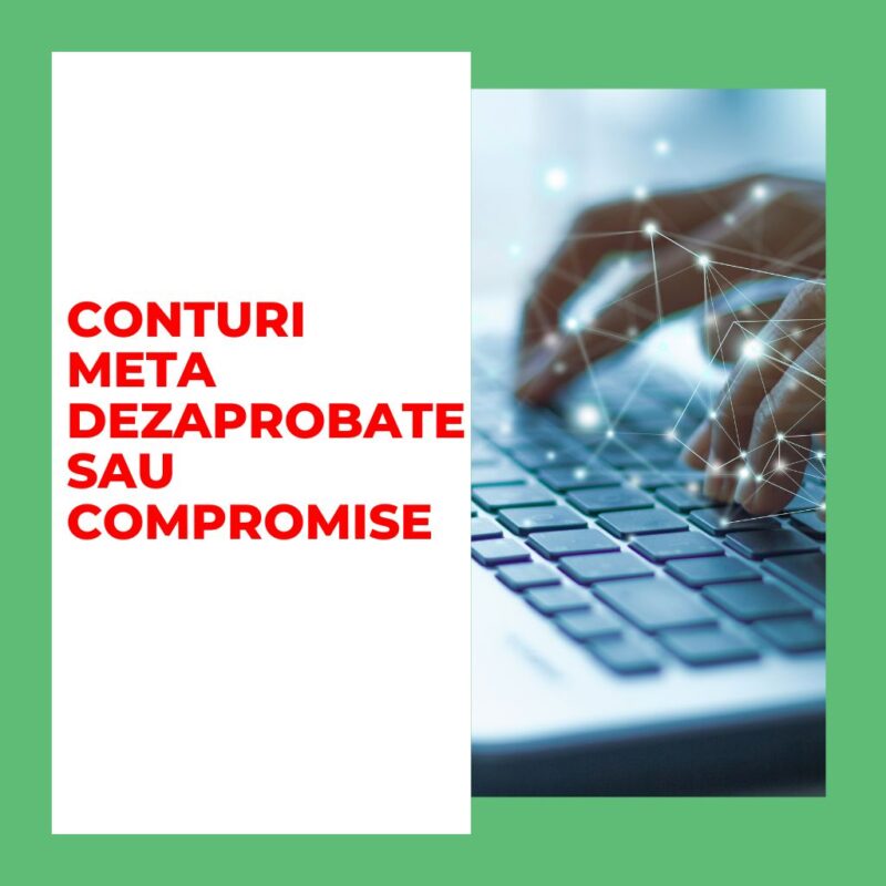 conturi dezaprobate META