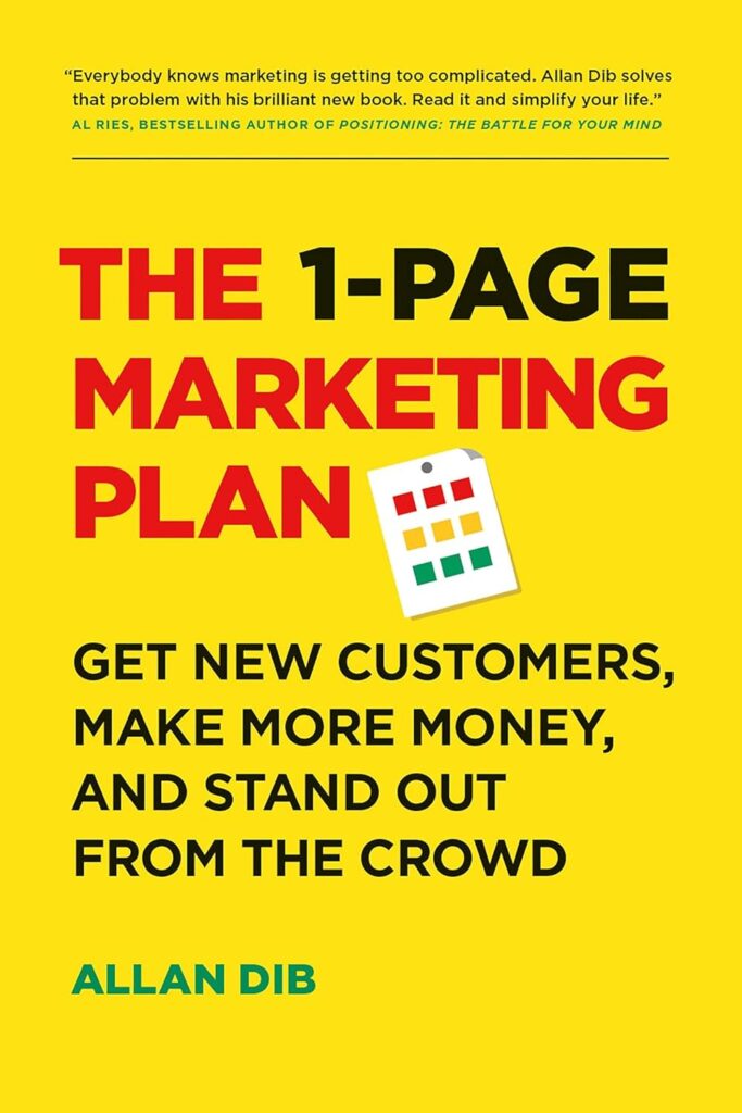 The 1-Page Marketing Plan – Allan Dib
